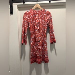 Ann Taylor LOFT Floral Tie Dress